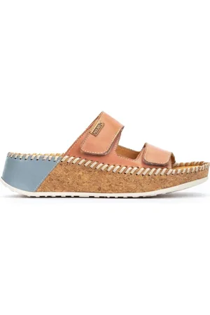 Pikolinos Sko, Dame, Flerfarvet, 40 EU, Læder, Multifarvet Marina Sandal Kollektion