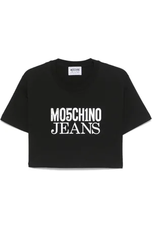 Moschino Top, Dame, Sort, XS, Sorte T-shirts og Polos