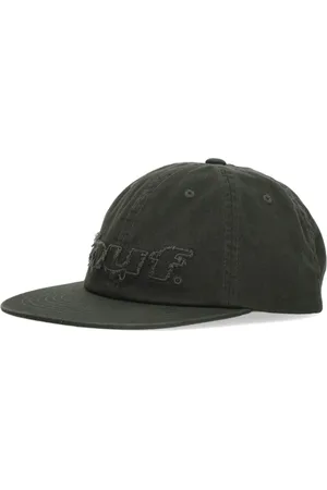 Huf Tilbehør, unisex, Grøn, ONE SIZE, Bomuld, Flad skyggehat i Hunter