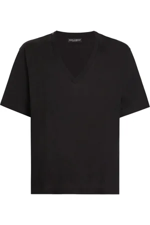 Dolce & Gabbana Top, Herre, Sort, L, Sorte T-shirts og Polos