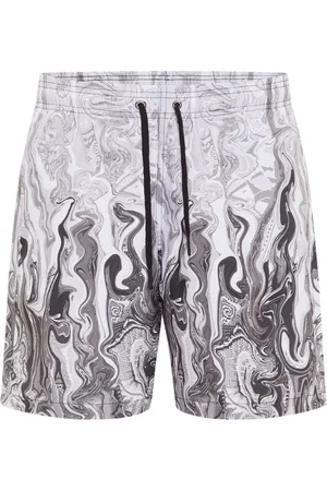 Carlo Colucci Badetøj, Herre, Flerfarvet, 4XL, Uld, Sporty Svømmebukser - Fusion Eiberger