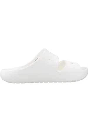 Crocs Sko, Dame, Hvid, 42 EU, Klassisk Sandal til Sommerdage