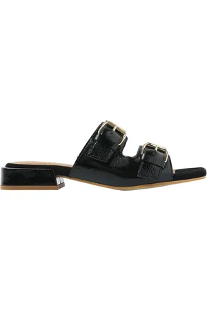 VIA VAI Sko, Dame, Sort, 40 EU, Uld, Gigi Lena Slippers