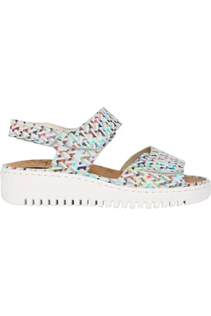 Waldläufer Sko, Dame, Flerfarvet, 41 1/2 EU, Komfortabel bred pasform sandal