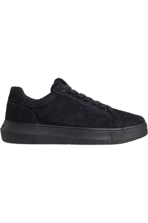 Calvin Klein Sko, Herre, Sort, 44 EU, Uld, Sorte lave sneakers