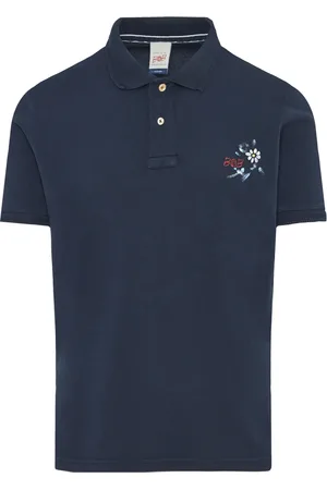 BOB der Bär Top, Herre, Blå, L, Bomuld, Klassisk Bomuldspolo