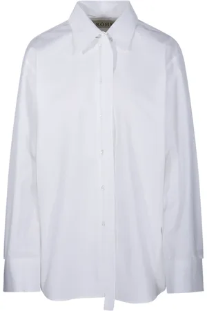 Rohe Bluser & Skjorter, Dame, Hvid, S, Bomuld, Hvid Deconstructed Skjorte