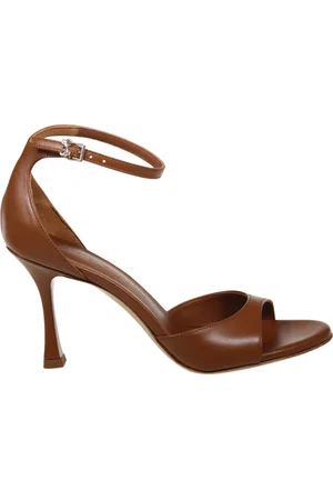 SERGIO LEVANTESI Sko, Dame, Brun, 40 EU, Læder, Caramello Læder Hope5 Sandal