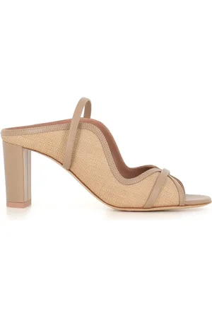 MALONE SOULIERS Sko, Dame, , 37 1/2 EU, Læder, Raffia Elastisk Læder Sandal