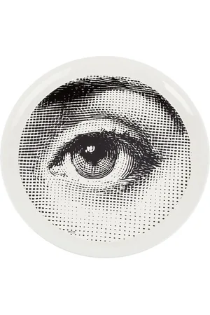 FORNASETTI Home, Dame, Grå, ONE SIZE, Farverig Mundbakke