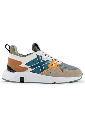 Munich Sko, Herre, Flerfarvet, 45 EU, Beige Modulær Sneaker