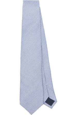 corneliani Tilbehør, Herre, Blå, ONE SIZE, Himmelblå Silkeslips