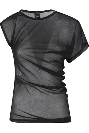 Pinko Top, Dame, Sort, M, Elegant Mare Blouse