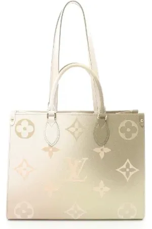 LOUIS VUITTON Pre-owned, Dame, Grøn, ONE SIZE, Uld, Pre-owned Canvas totes