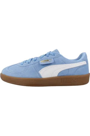 PUMA Sko, Dame, Blå, 37 EU, Palermo Junior Sneakers