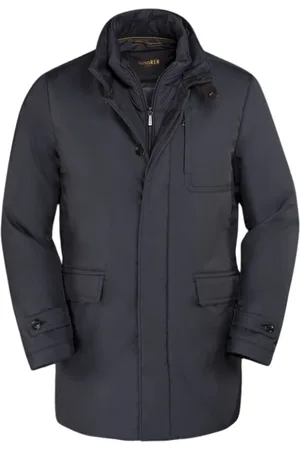 MOORER Frakke, Herre, Grå, XL, Ideon-Wk