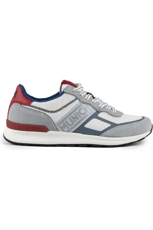 Munich Sko, Herre, Hvid, 45 EU, Vintage Corsa Sneakers i Hvid