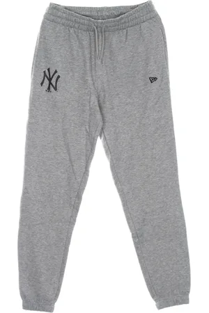 New Era Bukser, Herre, Grå, M, Bomuld, MLB Holdlogo Sweatpants Jogger