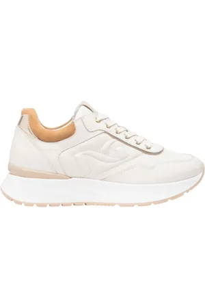Nero Giardini Sko, Dame, , 37 EU, Uld, og Guld Læder Sneakers