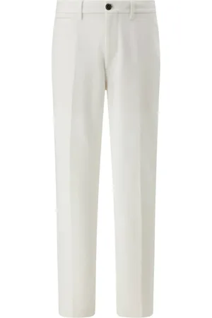Boggi Milano Bukser, Herre, Hvid, W31, Bomuld, Stretch Cotton Bukser