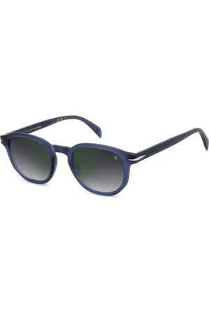 DB EYEWEAR BY DAVID BECKHAM Tilbehør, Herre, Blå, 49 MM, Tyl, DB 1007S Fllnu Solbriller