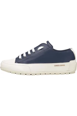 Candice Cooper Sko, Herre, Blå, 41 EU, Uld, Buffed Leather Sneakers Sanborn S
