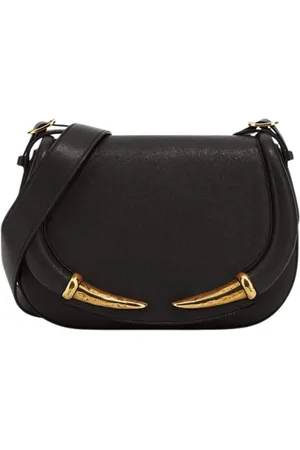 Roberto Cavalli Taske, Dame, Sort, ONE SIZE, Uld, Fang Skuldertaske