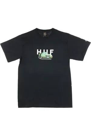 Huf Top, Herre, Sort, S, Bomuld, Street Fighter II Sort Tee
