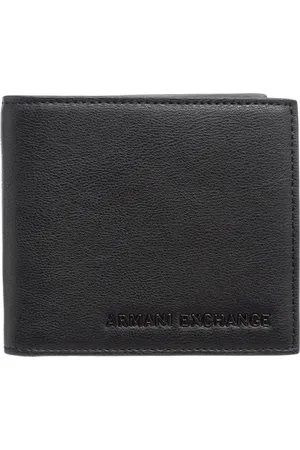 Armani Exchange Tilbehør, Herre, Sort, ONE SIZE, Polyester, Enkel Logo Pung