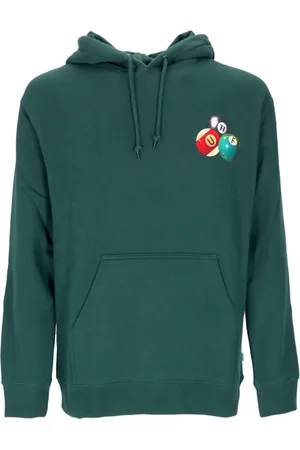 Huf Sweathshirts & Hoodies, Herre, Grøn, XL, Bomuld, Grøn hættetrøje med kængurulomme