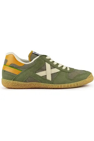 Munich Sko, Herre, Grøn, 43 EU, Uld, Urban Goal Sneaker