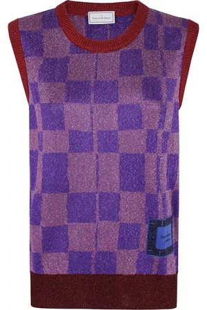 PIERRE-LOUIS MASCIA Strik, Dame, Flerfarvet, S, Strikket Vest