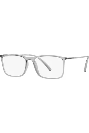 Giorgio Armani Tilbehør, unisex, Grå, 55 MM, Transparent Grey Briller Rammer AR 7244U