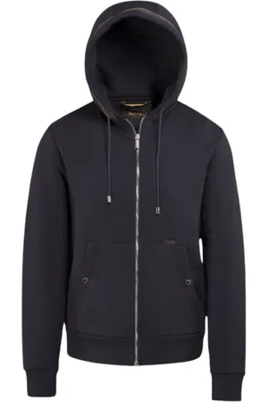 MOORER Sweathshirts & Hoodies, Herre, Blå, 3XL, Bomuld, Jux-Sft