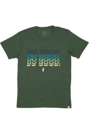 COTOPAXI Top, Herre, Grøn, S, Bomuld, Gør Godt Gentag Tee Skov