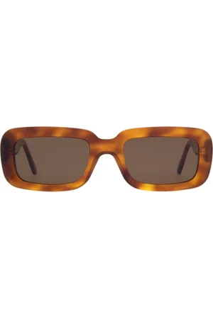 ANDY WOLF Tilbehør, Dame, , 52 MM, Brown Solbriller Firkantet Stil