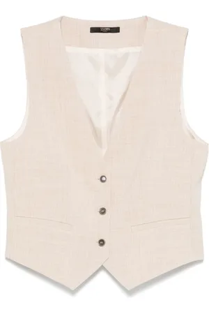 SEVENTY BY SERGIO TEGON Jakke, Dame, , XS, V-Neck Sleeveless Sweater
