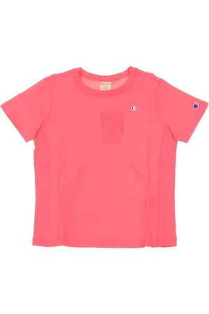 Champion Top, Dame, Lyserød, M, Crewneck Tee til Kvinder