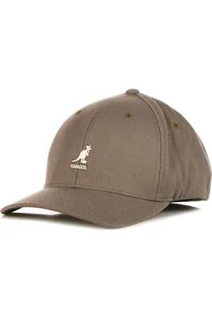 Kangol Tilbehør, Herre, Brun, L/XL, Uld, Flexfit Uld Baseball Kasket Brun