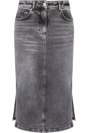 Moschino Nederdel, Dame, Grå, W27, Denim, Denim Nederdele Kollektion