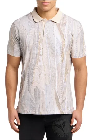 Carlo Colucci Top, Herre, , M, Bomuld, Herre Polo Skjorte Klassisk Stil