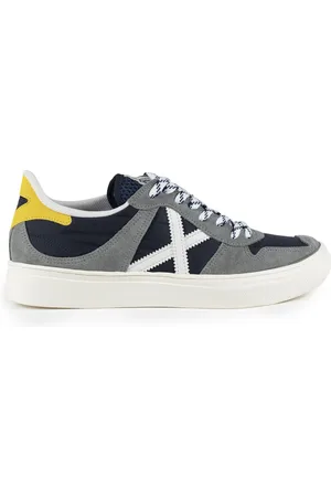 Munich Sko, Herre, Flerfarvet, 44 EU, Trendy Prime Blå Sneakers