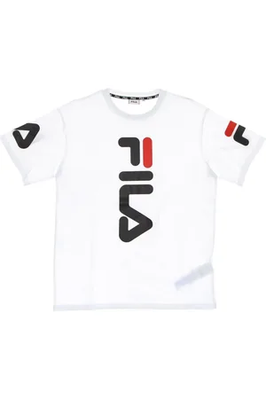 Fila Top, Herre, Hvid, XL, Bomuld, Hvid Herre Crew Neck T-Shirt