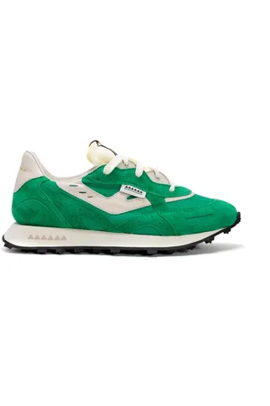 RUN OF Sko, Herre, Grøn, 42 EU, Uld, Sneaker Herb M