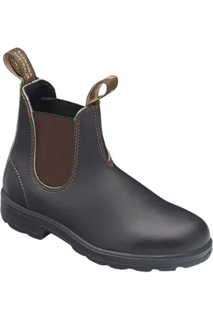 Blundstone Sko, Dame, Brun, 41 EU, Læder, Stout Brun Læder Elastik Støvler