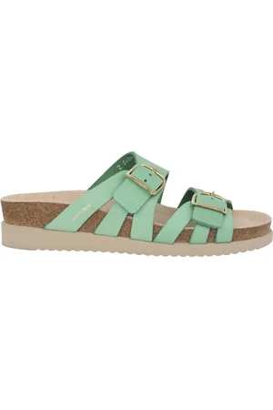 Mephisto Sko, Dame, Grøn, 42 EU, Grøn slide sandal til kvinder