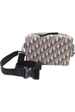 Dior Pre-owned, Dame, Hvid, ONE SIZE, Uld, Pre-owned Canvas dior-tasker