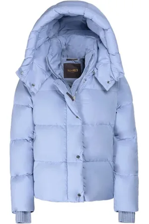 MOORER Jakke, Dame, Blå, XL/2XL, Uld, Felipa-Stp
