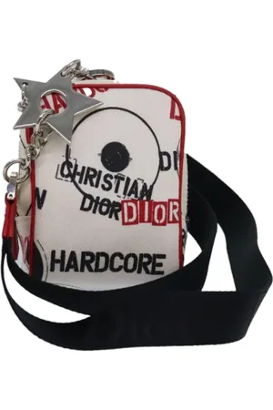 Dior Pre-owned, unisex, Flerfarvet, ONE SIZE, Tyl, Pre-owned Canvas clutches
