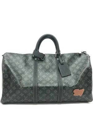 LOUIS VUITTON Pre-owned, Dame, Grøn, ONE SIZE, Bomuld, Pre-owned Bomuld louis-vuitton-tasker